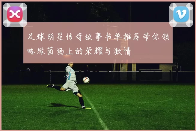 足球明星传奇故事书单推荐带你领略绿茵场上的荣耀与激情